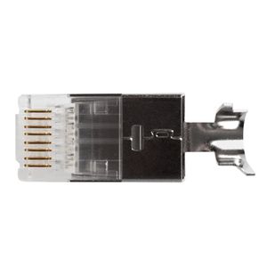 ACT RJ45 (8P/8C) CAT6A afgeschermde modulaire connector voor ronde kabel met massieve of soepele ade