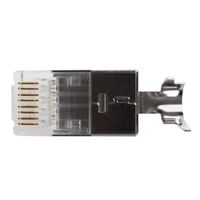 ACT RJ45 (8P/8C) CAT6A afgeschermde modulaire connector voor ronde kabel met massieve of soepele ade - thumbnail