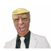 Rubber masker president Trump