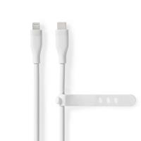 Lightning Kabel | USB 2.0 | Apple Lightning 8-Pins | USB-C© Male | 480 Mbps | Vernikkeld | 1.50 m - thumbnail