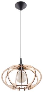 Sollux Hanglamp Mandelino Ø 35 cm hout