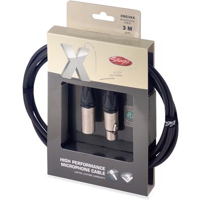 Stagg XMC3XX microfoonkabel 3 meter Stagg XMC3XX microfoonkabel 3 meter