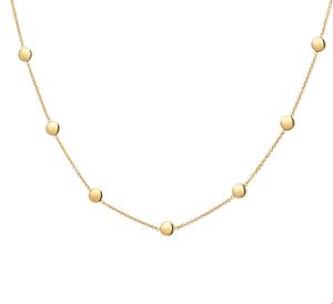 TFT Collier Geelgoud Rondjes 1,3 mm x 42-45 cm