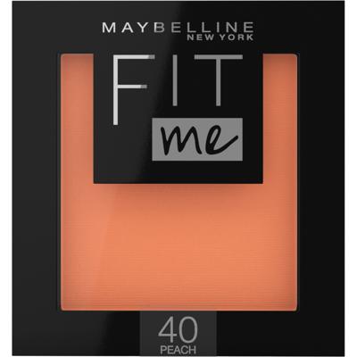 Maybelline Fit Me Blush - 40 Peach - Oranje - Natuurlijk Ogende Rouge - 4,5 gr.