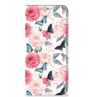 Xiaomi Redmi Note 11/11S Smart Cover Butterfly Roses - thumbnail