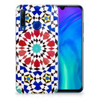 Honor 20 Lite TPU Siliconen Hoesje Mozaïek - thumbnail