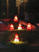 Konstsmide 6254-103 Acryl figuur Energielabel: G (A - G) Sneeuwpoppen Set van 5 stuks Warmwit LED Warm-wit - thumbnail