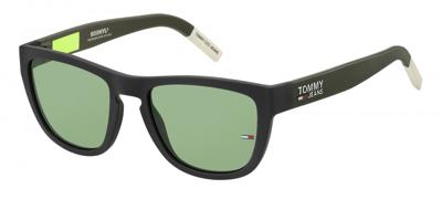 Tommy Hilfiger zonnebril 0002/S unisex cat.3 nylon zwart/groen Tommy Hilfiger zonnebril 0002/S unisex cat.3 nylon zwart/groen