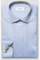 ETON Slim Fit Overhemd lichtblauw, Effen