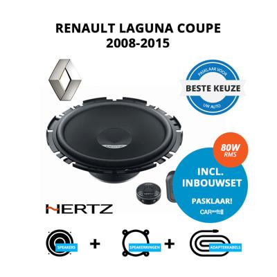 Beste speakers voor Renault Laguna Coupe 2008-2015 - Voordeuren/achterdeuren