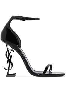 Saint Laurent Opyum 110mm sandals - Noir