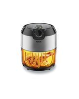 Tefal EY201D Easy Fry Classic+ Airfryer Grillfunctie, Timerfunctie Zilver - thumbnail