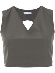 Olympiah Papa cropped top - Gris