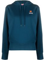 Kenzo hoodie Boke Flower en coton - Bleu