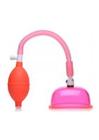 Vaginal Pump with 3.8 Inch Small Cup - Pink - thumbnail