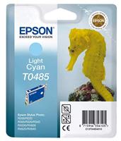 Epson 235B290 T0485 inktcartridge zeepaardje, singlepack cyaan