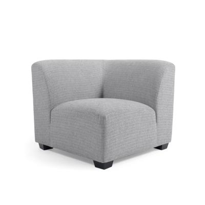 Grijze hoekmodule Legara 84 x 84 cm Grijze hoekmodule Legara 84 x 84 cm