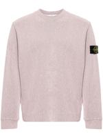 Stone Island Ribgebreide sweater - Roze