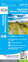 Wandelkaart - Topografische kaart 2537OT Nasbinals - Monts d'Aubrac |