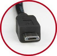 Gembird USB 2.0/microUSB 2.0, 0.3m USB-kabel 0,3 m USB A Micro-USB B Zwart - thumbnail