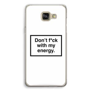 My energy: Samsung Galaxy A5 (2016) Transparant Hoesje