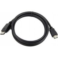 Gembird DisplayPort - HDMI, 1m HDMI A Zwart - thumbnail