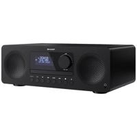 Sharp XL-B720D Stereoset Bluetooth, AUX, CD, DAB+, USB Incl. afstandsbediening 60 W Zwart - thumbnail