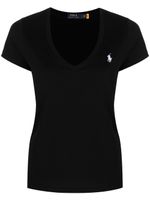 Polo Ralph Lauren t-shirt Polo Pony à col v - Noir