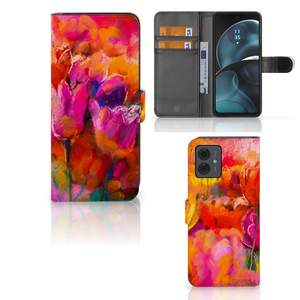 Hoesje Motorola Moto G14 Tulips