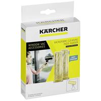 Kärcher WV microvezel-wisovertrekken Indoor (geschikt voor de Window Vac sproeifles, klittenband bevestiging)