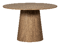 WOOOD Ronde Eettafel Maan 120cm - Walnoot - thumbnail