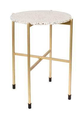 ZILT Bijzettafel Knud, 50x40cm - Meerkleurig - Rond ZILT Bijzettafel Knud, 50x40cm - Meerkleurig - Rond
