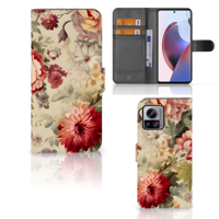 Hoesje voor Motorola Edge 30 Ultra Bloemen - thumbnail