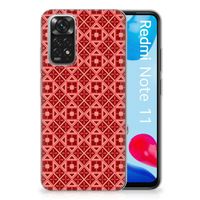 Xiaomi Redmi 10 | Redmi Note 11 4G TPU bumper Batik Rood