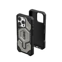 URBAN ARMOR GEAR Monarch Pro Case compatibel met Apple iPhone 16 Pro Case (Draadloos / Magnetisch opladen compatibel, 5-laags bescherming) titanium
