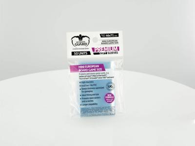 Ultimate Guard Premium Soft Sleeves for Board Game Cards Mini European (50)