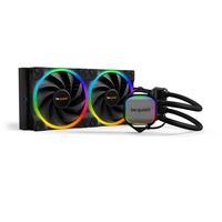 BeQuiet Pure Loop 2 FX 280mm Waterkoelingskit Zwart Dubbele ventilator, Incl. LED-verlichting, Incl. warmtegeleidingspasta