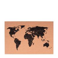 pt, prikbord wereldkaart ( cm)