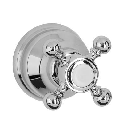 Herzbach ANAIS inbouw kraan/omstel kleurset wit-goud 5.6x5.6cm 32.958700.1.04