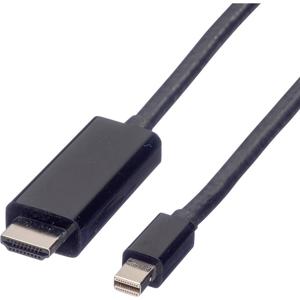 VALUE 11.99.5795 video kabel adapter 1 m Mini DisplayPort Zwart