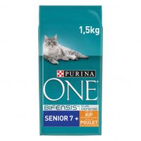 Purina One Senior 7+ met kip kattenvoer 1,5 kg - thumbnail