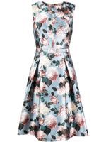 Sachin & Babi Tish floral-print dress - Bleu