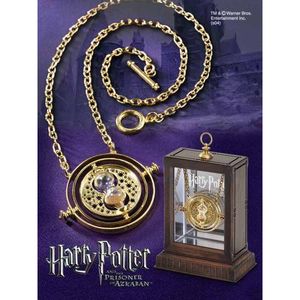 Noble Collection Harry Potter: Hermione's Time Turner - Gold Plated halsketting