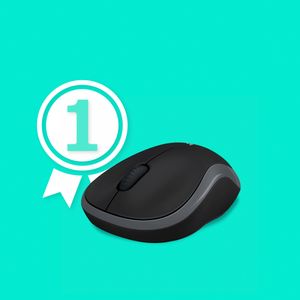 Logitech M185 muis Ambidextrous RF Draadloos Optisch 1000 DPI