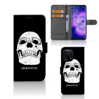 Telefoonhoesje met Naam OPPO Find X5 Skull Eyes - thumbnail