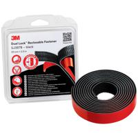 3M Dual Lock Klittenband Om vast te plakken (l x b) 2.5 m x 25 mm Zwart 1 stuk(s)