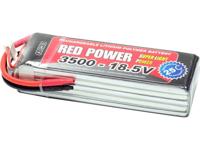LiPo accupack 18.5 V 3500 mAh Aantal cellen: 5 25 C Red Power Softcase Open kabeleinden