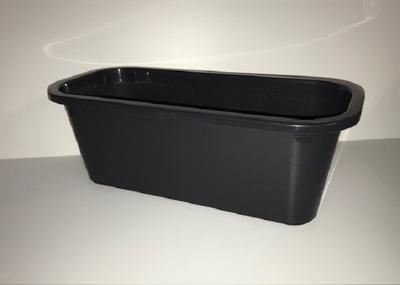 Bloembak Zwart lengte 50cm