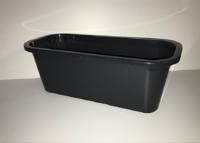 Bloembak Zwart lengte 50cm