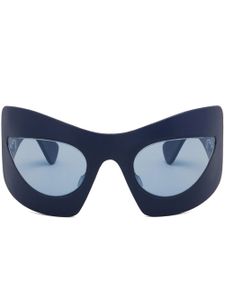 Marni lunettes de soleil à monture carrée - Bleu